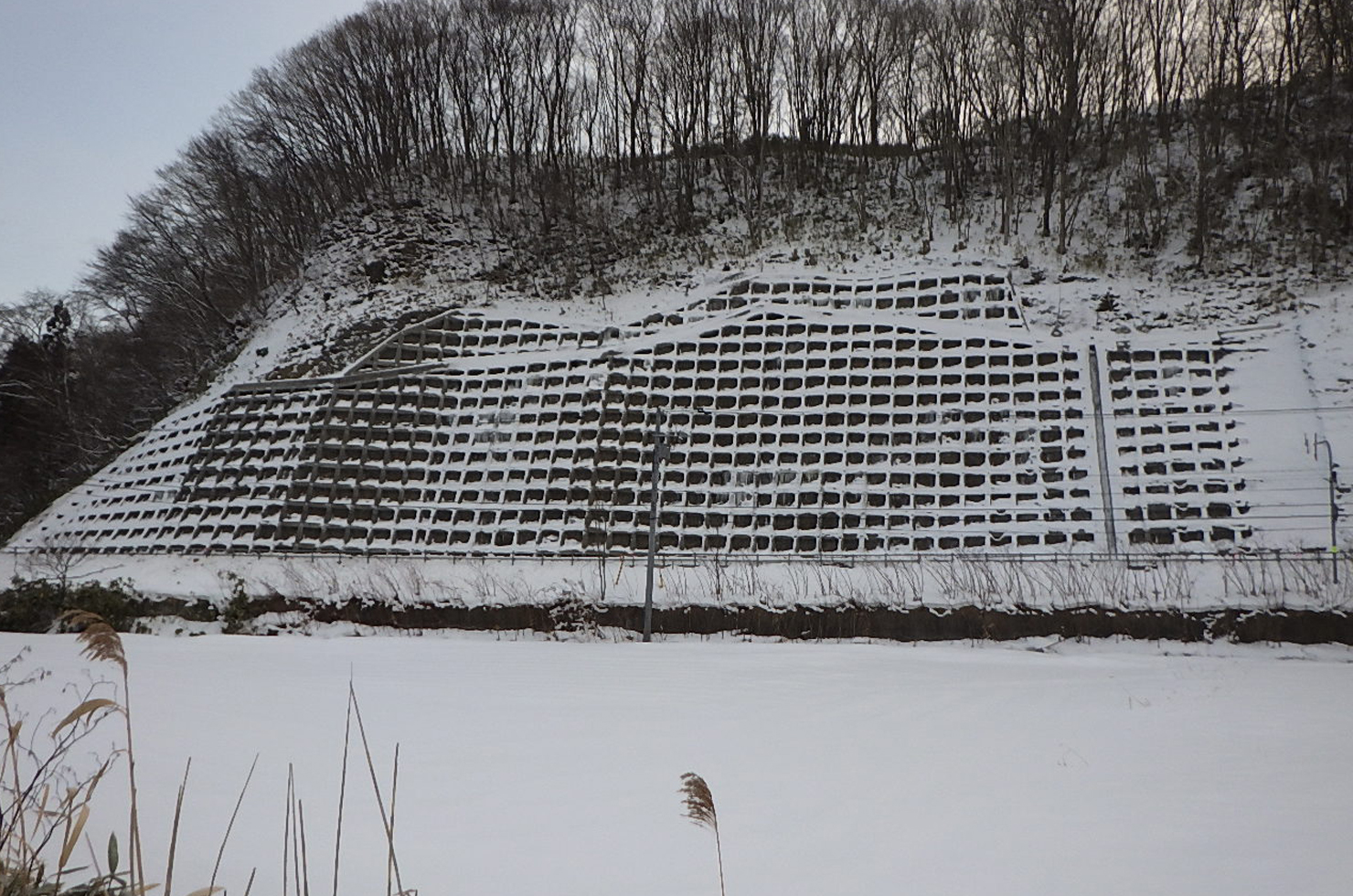 2018八雲厚沢部線（B地）工事（法面工）1工区